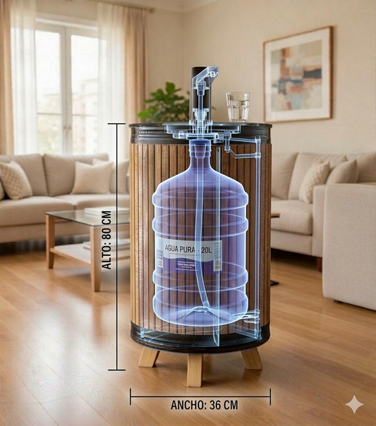 mueble para botellon ecologico
